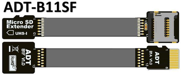 

flex extender cable tf to micro sd tf zip extension cable memory card extender cord linker uhs-i high-speed transmission