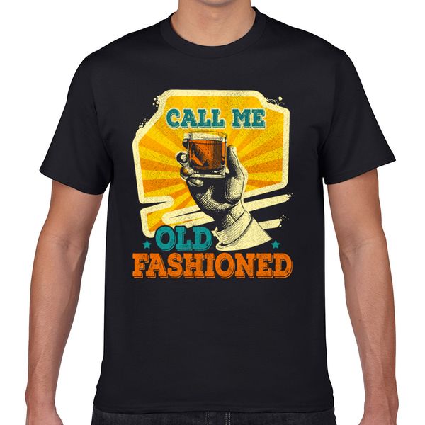 

t shirt men whiskey gentleman casual black geek custom male tshirt xxxl