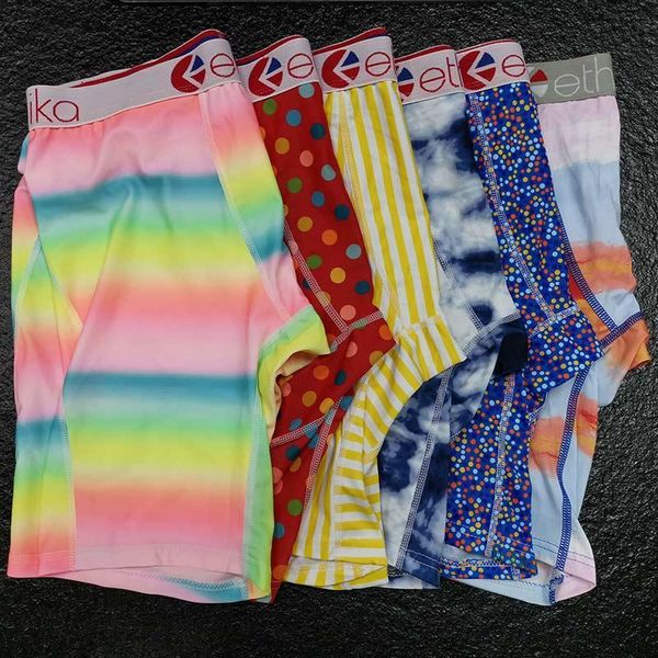 

random styles in stock ethika mens boxer underwear sports hip hop rock excise underwear design underwear boxer shorts, Black;white