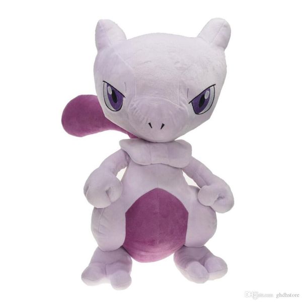 

new 19" 48cm mewtwo plush doll anime collectible dolls gifts stuffed soft toys