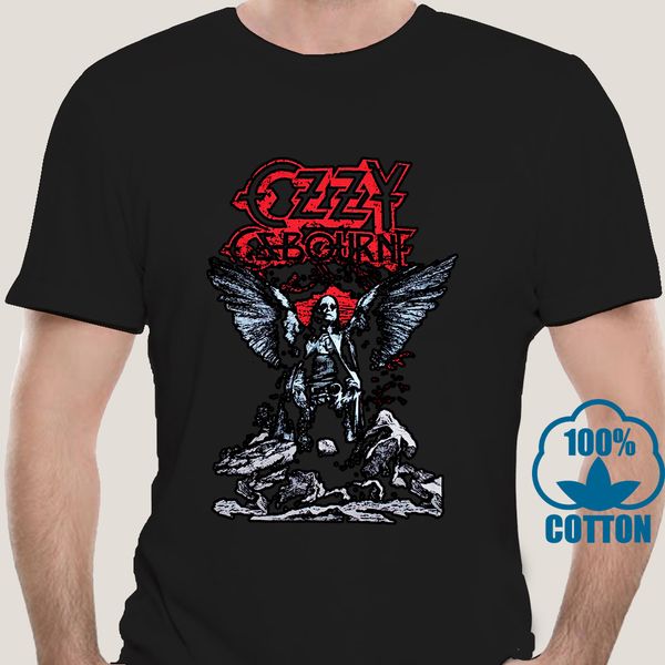 

4067a ozzy osbourne angels t-shirt