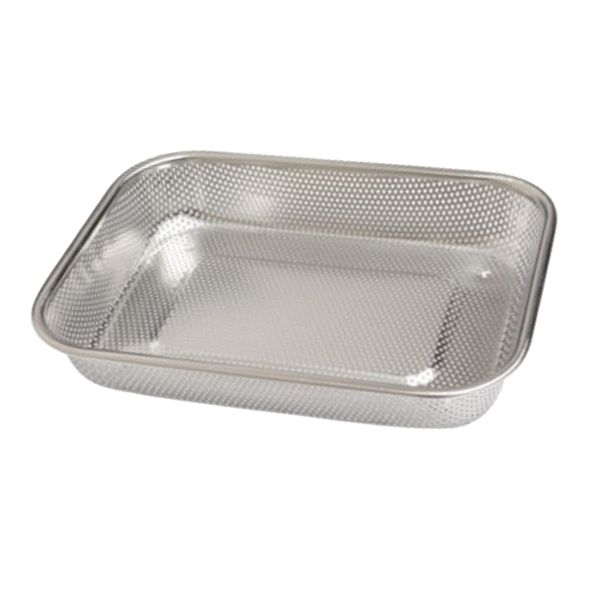 

kitchen drainer basket sift rack cutlery colander spoon organizer square