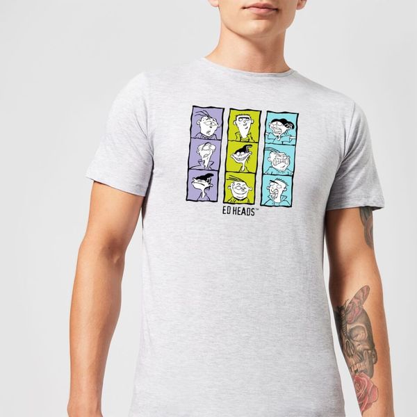 

ed, edd n eddy heads men's t-shirt - grey