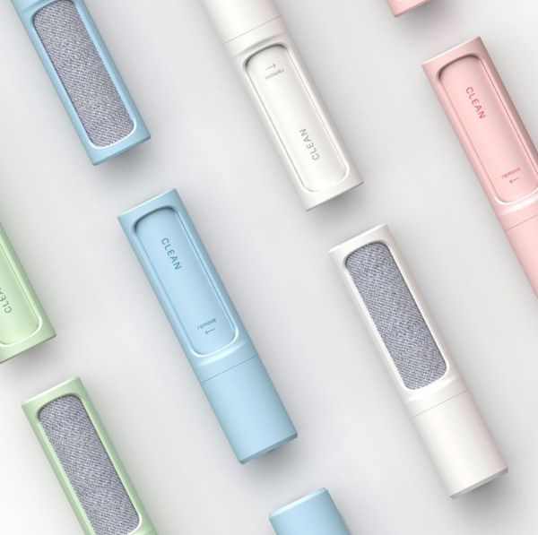 

lint removers pet roller type hair sticking device tearable household clothes hair remover brush curl sticky dust remove dust brush