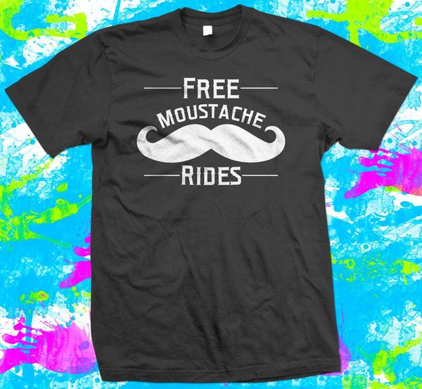 

moustache rides - t shirt 2019 fashion men fashion design summer cool tees