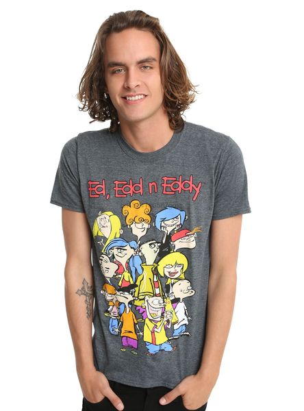 

ed edd n eddy group t-shirt for men sizes-5xl