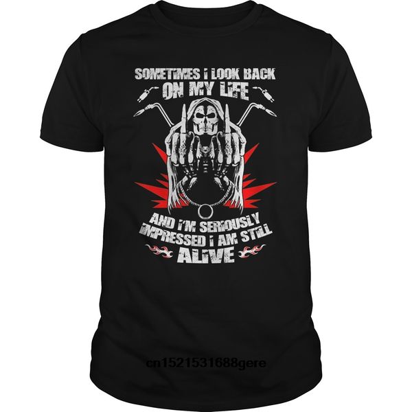 

funny t shirt sometime i look back on my life tshirt men tee