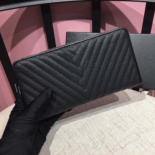 

original designer purse men womens wallet coin purse zipper wallets fold card holder passport holder key pouch with box, Red;black