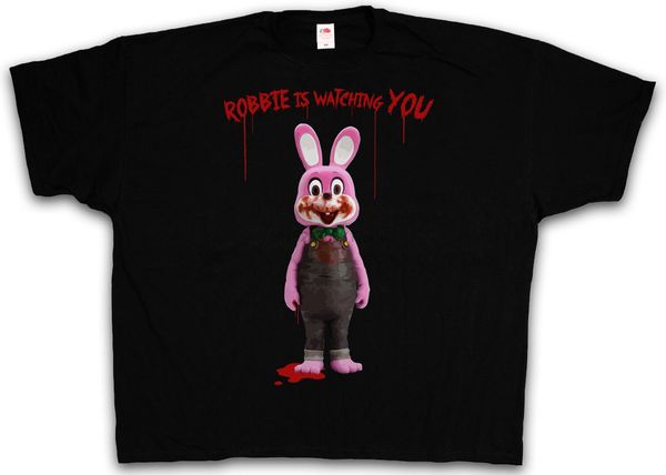 

xxxxl robbie rabbit tshirt silent game fan hill horror tshirt 4xl 5xl xxxxxl