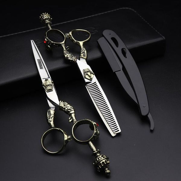 

6 inch haircutting scissors professional salon hairdressing scissors japan stainless steel thinning