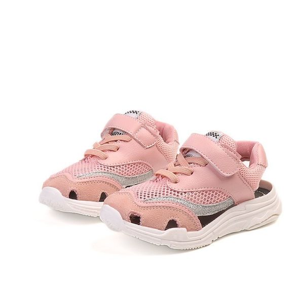 

afdswg tennis shoes boys white girl children's shoes black openwork kids sport tennis children sneakers for kids, Black;red