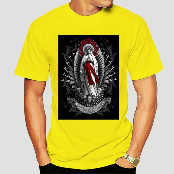 

santa muerte t shirt fitness family summer style breathable size over size s-5xl pattern customized cotton shirt-3745d