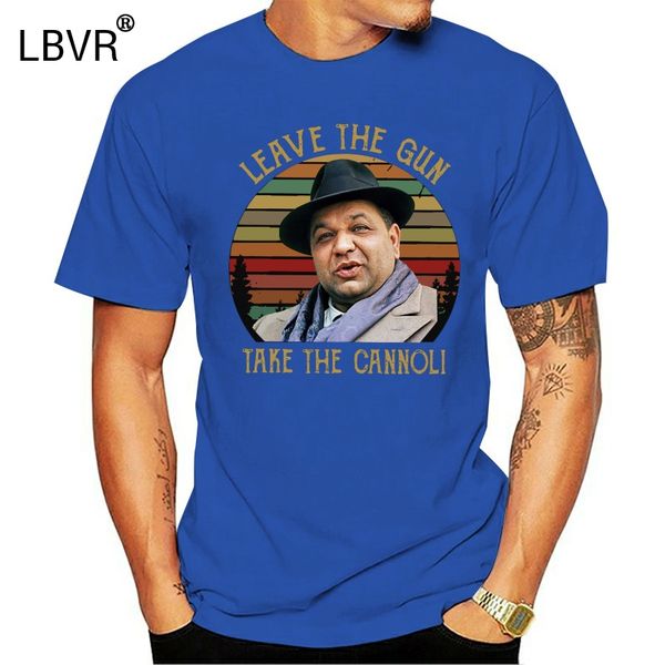 

the godfather leave the gun take cannoli урожай ретро мужчины тенниска s-3xl на заказ печать футболочку
