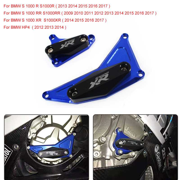 

for s1000r s1000rr s1000xr s 1000 r/rr/xr hp4 motorcycle cnc pom frame slider engine stator case saver crash pad proctor