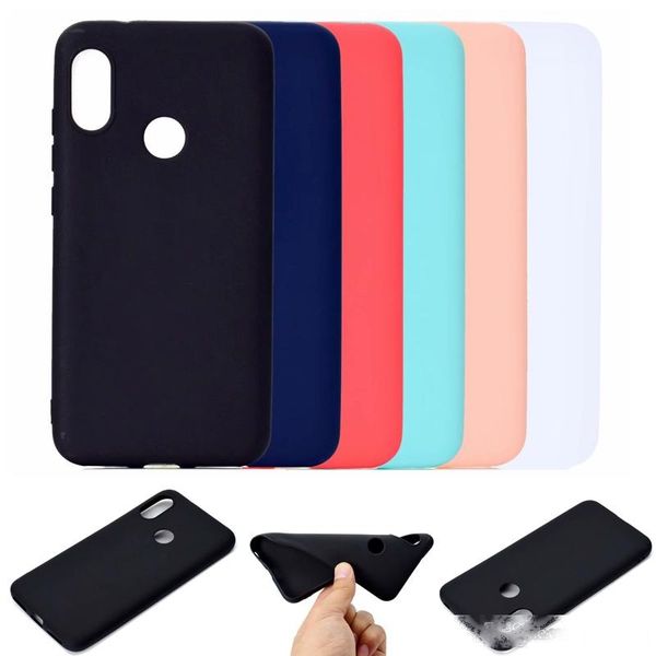 

candy color matte silicone soft tpu case for redmi note 5 6 pro 7 s2 5a xiaomi play 5x 6x mix max 3 8 se 2 5s plus f1