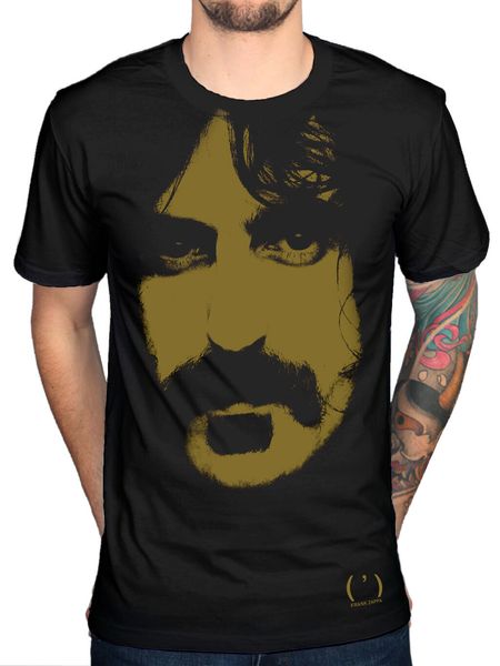 

official frank zappa apostrophe album cover t-shirt jazz rock rats fan merch classic cotton men round collar short sleeve