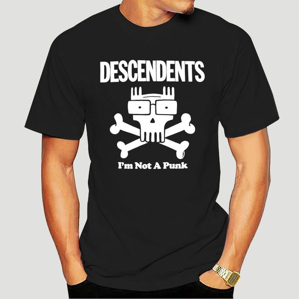 

harajuku streetwear shirt men mens not a punk tee black t shirt black-5194d