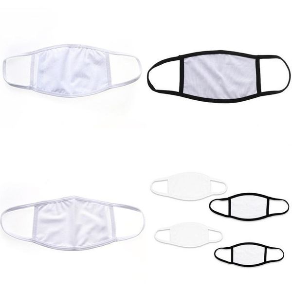 

us stock earloop foldable sublimation blanks face mask protective anti dust respirator printing blank mascarilla cloth kids