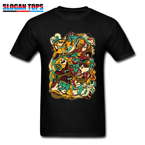 

men t shirts unique design t-shirt dog 12 animal signs print tees 100% cotton o-neck personalized tshirt japan style