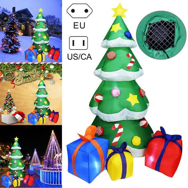 

christmas decorations led lilluminated tree inflatable model lawn yard outdoor xmas decoration mdj998