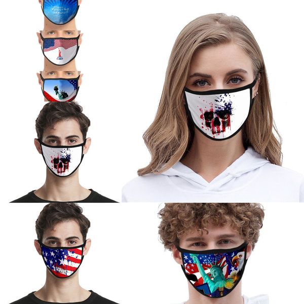 

маска слоя для печати face foral double пыле anti-уф дизайнерские маски мода женщины мужчины mout 25pj
