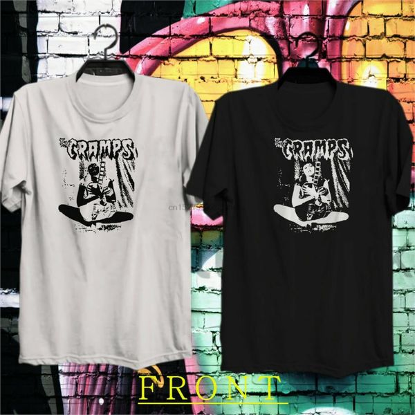 

судороги poison ivy logo black white t shirt tee 100% хлопок
