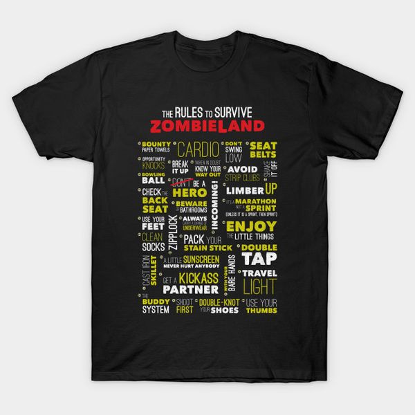 

men 's 2020 fashion style t -shirt surviving zombieland t shirt