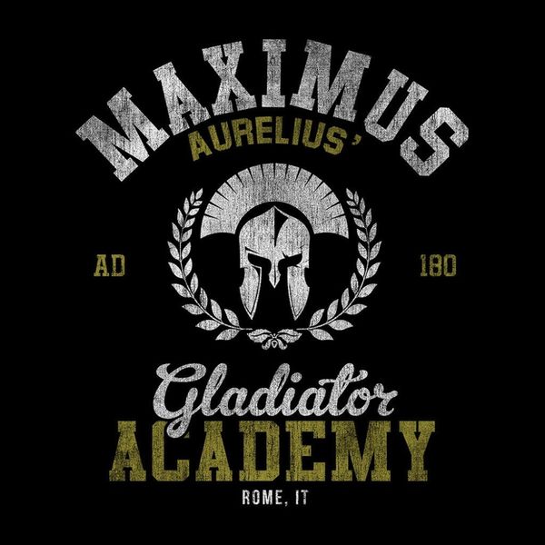 

2019 мода горячие maximus аврелий гладиатор академия мент-shirt tee рубашка