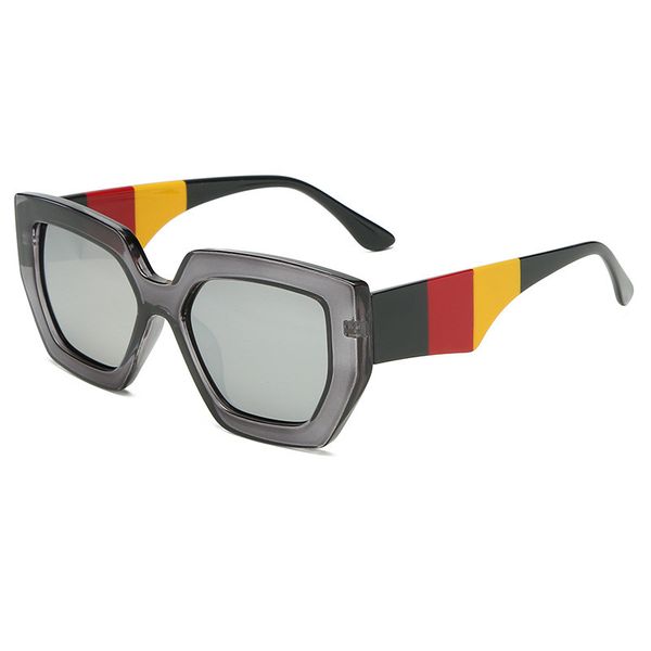 

sun glasses for ladies 2020 thick frame sunglasses for women brown gift items square uv400 colour accessories female big uv400, White;black