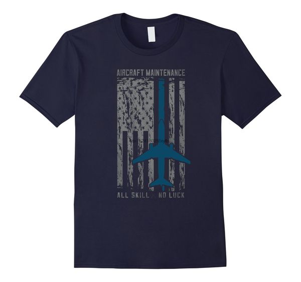 

aircraft mechanic flag us shirt