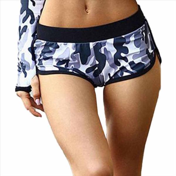 

2019 korean street style new fashionable running gym fitness sport low waist shorts summer breathable camouflage shorts, White;black