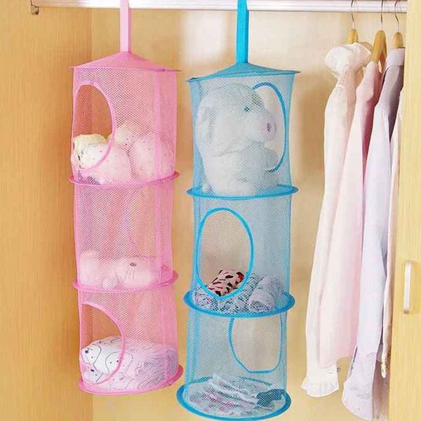 

foldable hanging mesh organizer bag storage boxes underwear storage box basket clothing sundries home decoration