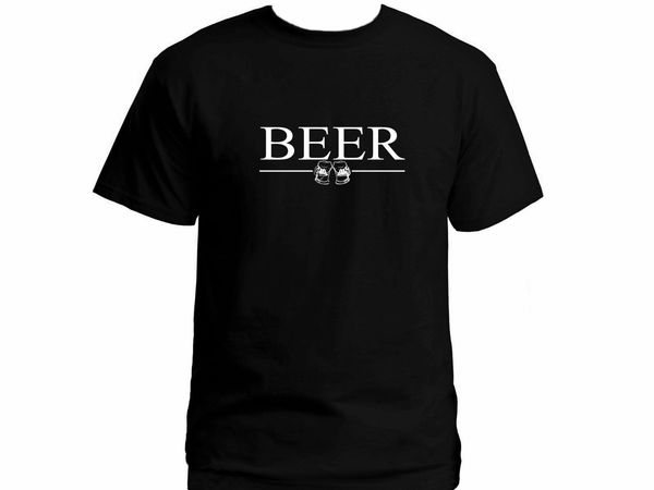 

2019 beer funny brewing black graphic man 100% cotton t-shirt us xxl size