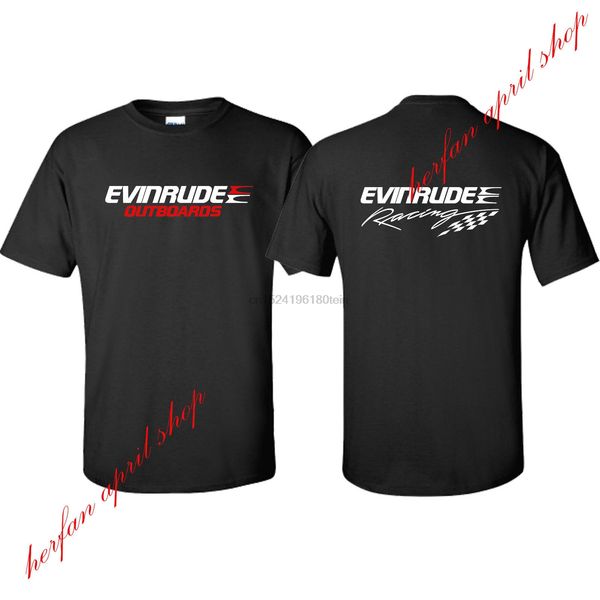 

evinrude лодочных e-tec двигатели двигатели evinrude сша черная футболка