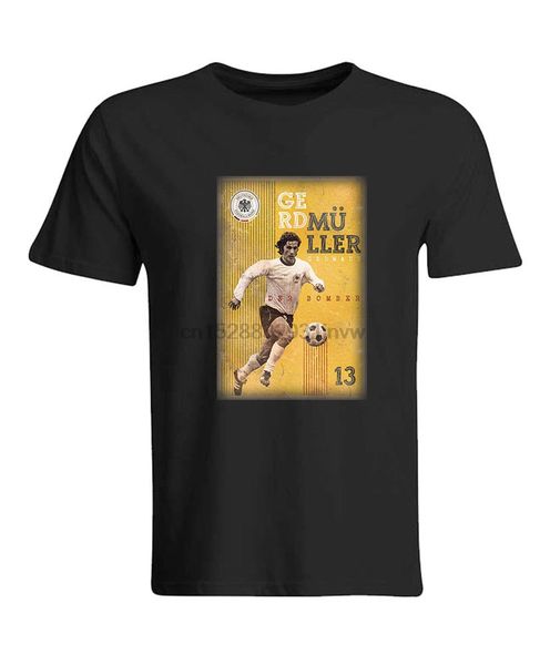 

gerd muller germany footballer shirt t shirt vintage look