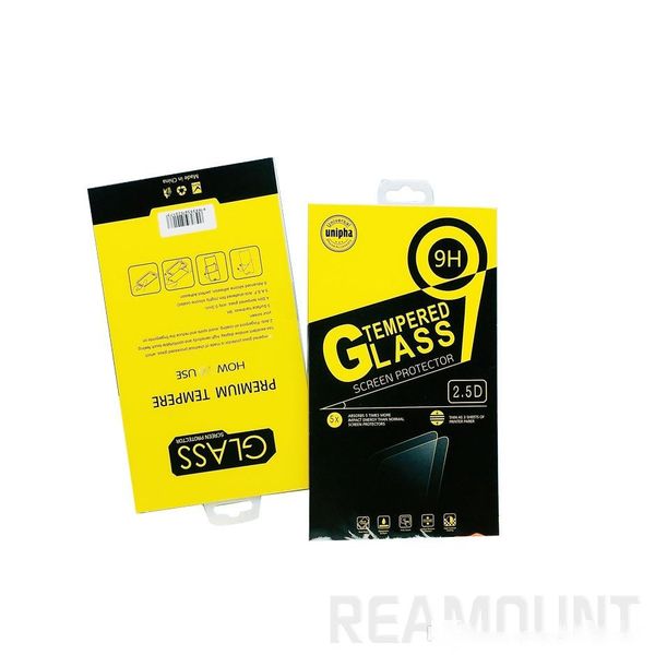 

wholesale customize paper packaging box for tempered glass for samsung note8 retail good protection packing