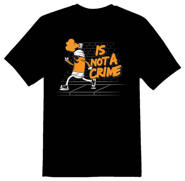 

is not a crime black or white tee daily wear popular high quality, White;black