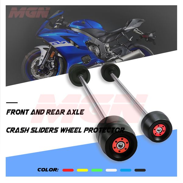 

передний задний мост вилка краш бегунок для yzf600 yzf-r6 yzf r6 2020-2020 мотоцикл колеса протектор падение защиты