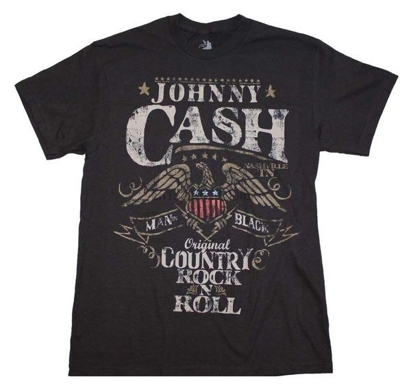 

official johnny cash man in black country rock n roll t-shirt (size small - xl)(1