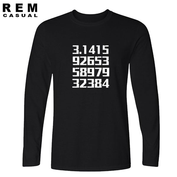 

pi t-shirt fashion t-shirt personalized mathmatics 3.14159summer stylish t shirt men long sleeve
