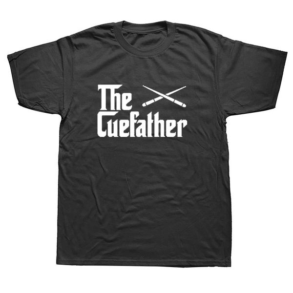 

the cuefather pool billiards player funny t-shirt mens short sleeves oversized streetwear hip hop t shirts boyfriend gift
