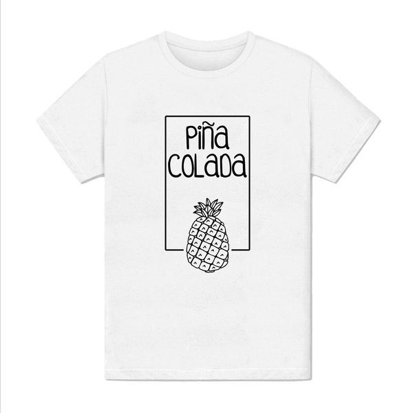 

футболка homme - пина колада - коктейль режима фрукты ananasdesign париж франция марка рубашки джинсы печати классический качества high толс