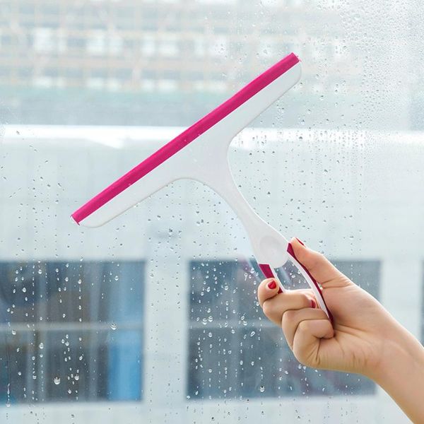 

glass window wiper soap cleaner soft silicone blade home shower bathroom mirror scraper car windshield wiper household cleaning