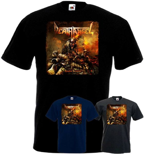 

death angel relentless retribution t shirt navy graphite black all sizes s 5xl