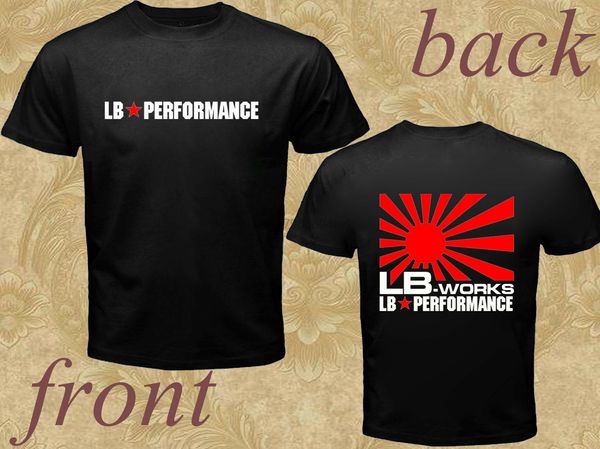 

liberty walk lb works lb performance official mens t-shirts