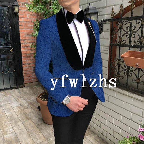 

custom-made embossing groomsmen shawl lapel groom tuxedos men suits wedding/prom/dinner man blazer(jacket+pants+tie) t201, Black;gray