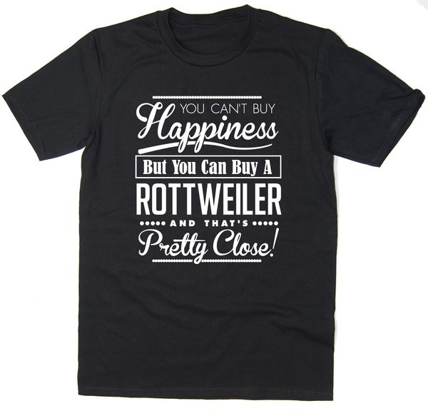 

2019 you can't buy happiness but you can buy a rottweiler - t-shirt - funny tee