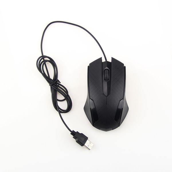 

wired gaming mouse usb 3 buttons optical wheel antiskid frosted for pc pro lapgamer computer @m23