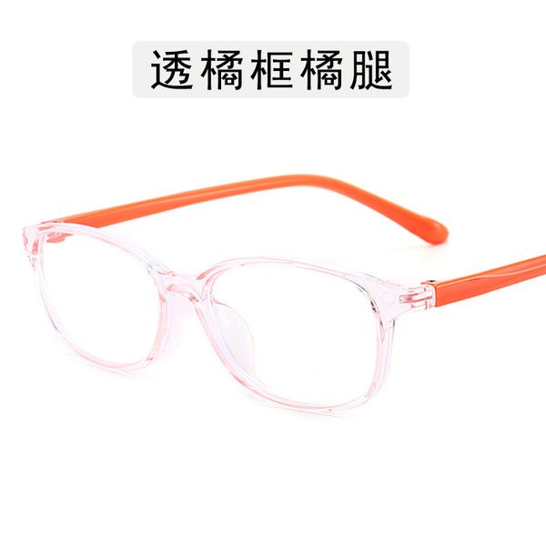 

Kids light Anti Blue Light Square fashion Glasses Eyeglasses Boys Girls Clear Lens Optical Frame Children Luxury glasses, White;black