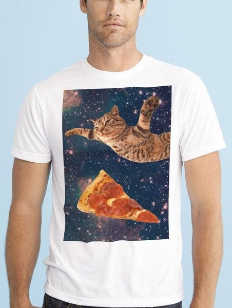 

space pizza men t shirt